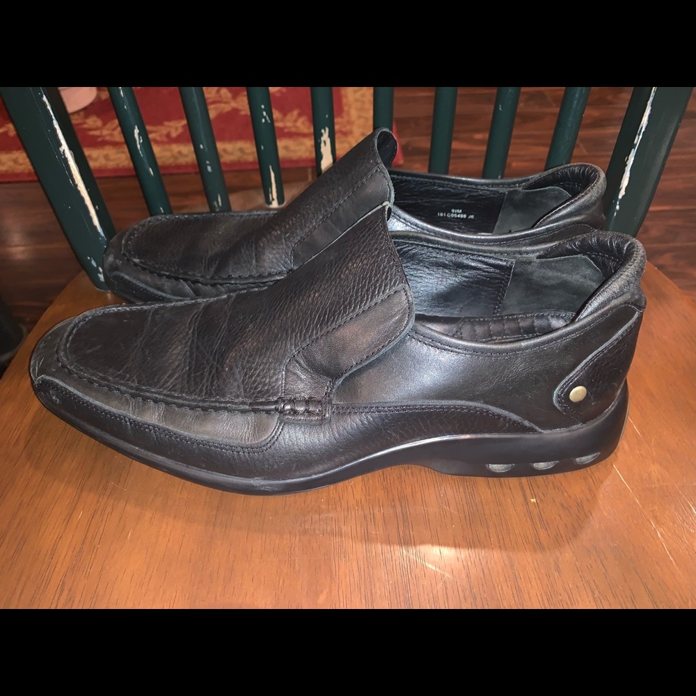 Men’s cole haan Nike air leather slip on’s